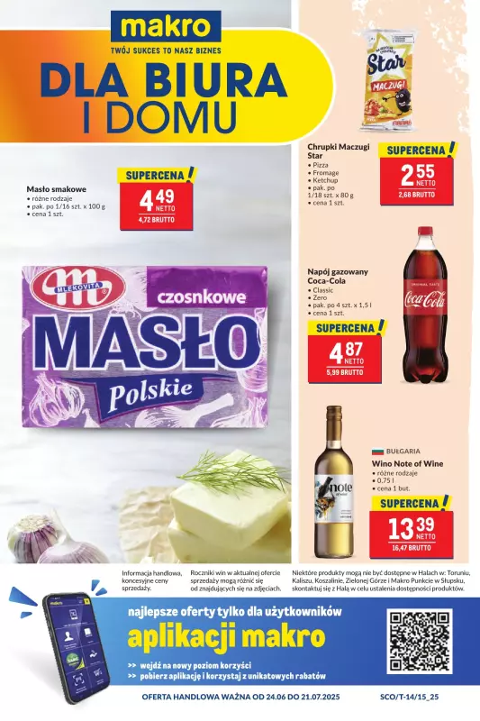Makro - gazetka promocyjna Oferta dla biura i domu od wtorku 24.06 do poniedziałku 21.07 - strona 20