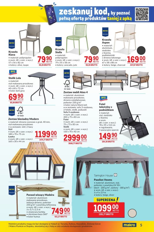 Makro - gazetka promocyjna Oferta dla biura i domu od wtorku 24.06 do poniedziałku 21.07 - strona 5