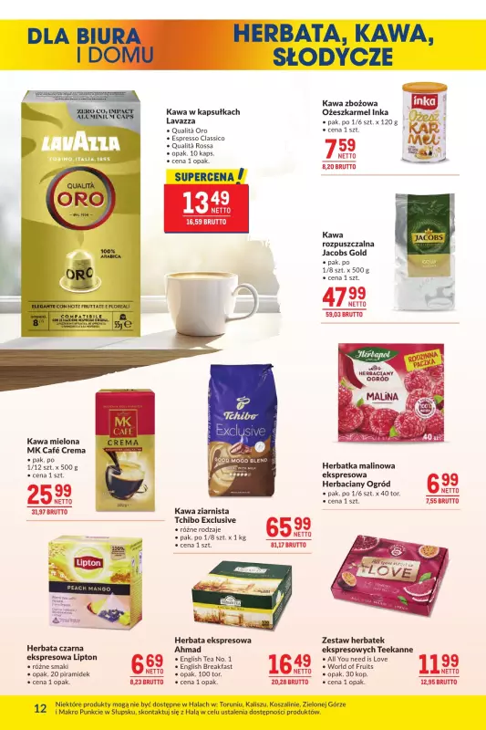 Makro - gazetka promocyjna Oferta dla biura i domu od wtorku 24.06 do poniedziałku 21.07 - strona 12