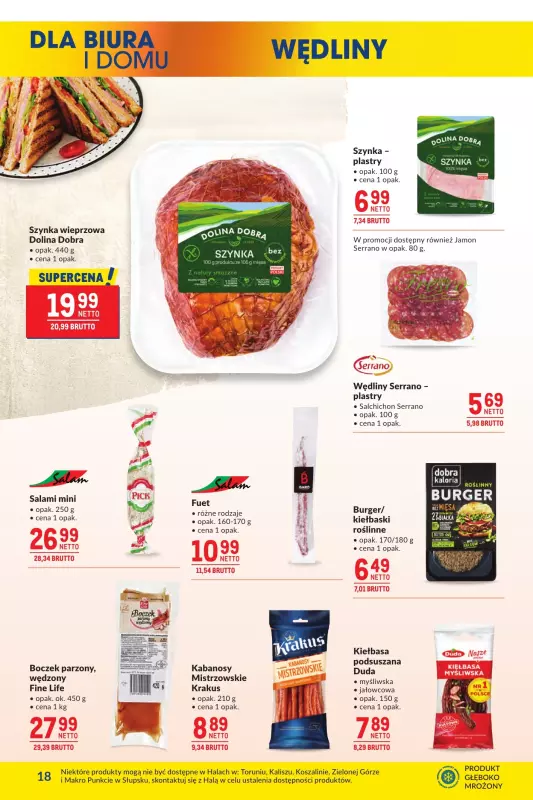 Makro - gazetka promocyjna Oferta dla biura i domu od wtorku 24.06 do poniedziałku 21.07 - strona 18