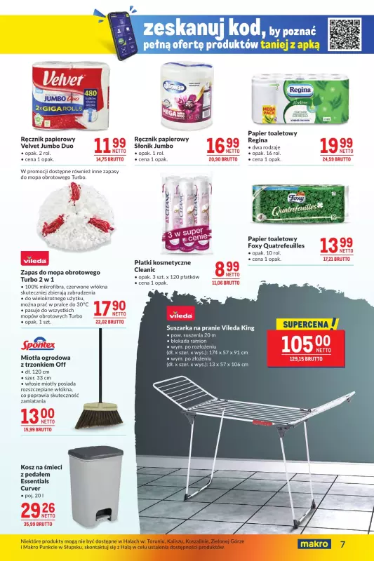 Makro - gazetka promocyjna Oferta dla biura i domu od wtorku 24.06 do poniedziałku 21.07 - strona 7