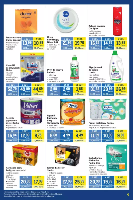 Makro - gazetka promocyjna Kupujesz więcej płacisz mniej od wtorku 08.07 do poniedziałku 04.08 - strona 9
