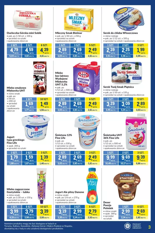 Makro - gazetka promocyjna Kupujesz więcej płacisz mniej   - strona 3