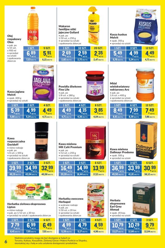 Makro - gazetka promocyjna Kupujesz więcej płacisz mniej od wtorku 08.07 do poniedziałku 04.08 - strona 6
