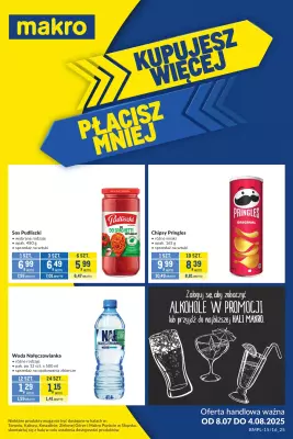 Makro - gazetka promocyjna Kupujesz więcej płacisz mniej od wtorku 08.07 do poniedziałku 04.08