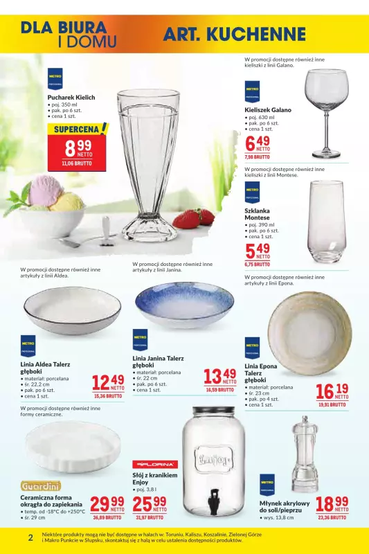 Makro - gazetka promocyjna Oferta dla biura i domu   - strona 2