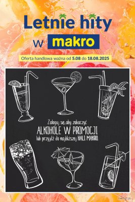 Makro - gazetka promocyjna Letnie hity w Makro od wtorku 05.08 do poniedziałku 18.08