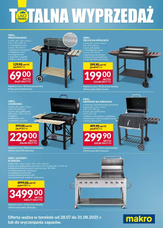 Makro - gazetka promocyjna Totalna wyprzedaż   - strona 3