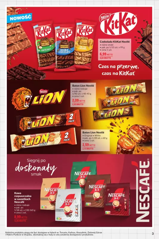 Makro - gazetka promocyjna Cześć szkoło   - strona 3