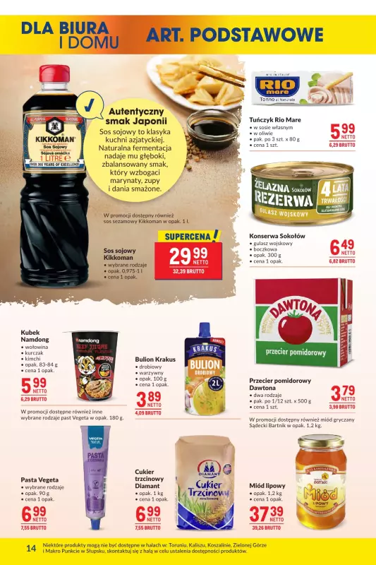 Makro - gazetka promocyjna Oferta dla biura i domu od wtorku 16.09 do poniedziałku 13.10 - strona 12