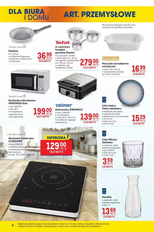 Makro - gazetka promocyjna Oferta dla biura i domu od wtorku 16.09 do poniedziałku 13.10 - strona 6