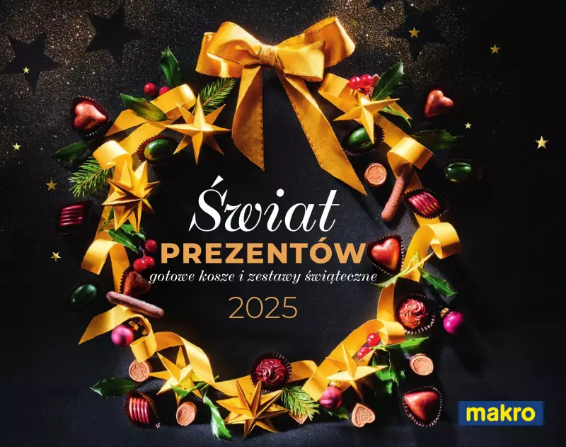 Makro - gazetka promocyjna Katalog prezentów 2025 od poniedziałku 06.10 do środy 31.12