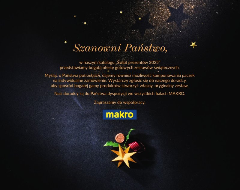 Makro - gazetka promocyjna Świat Prezentów 2025  do środy 24.12 - strona 52