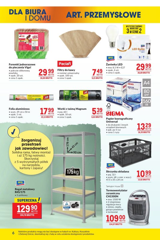 Makro - gazetka promocyjna Oferta dla biura i domu od wtorku 14.10 do poniedziałku 10.11 - strona 6