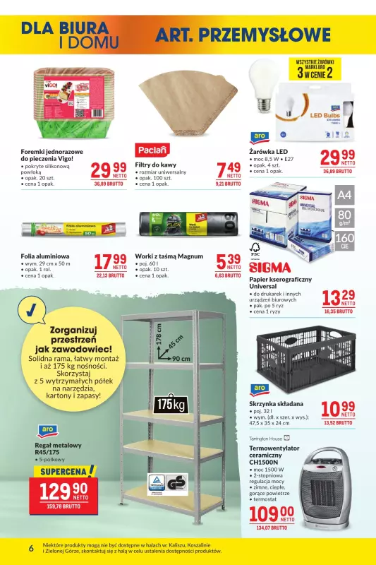 Makro - gazetka promocyjna Oferta dla biura i domu od wtorku 14.10 do poniedziałku 10.11 - strona 6