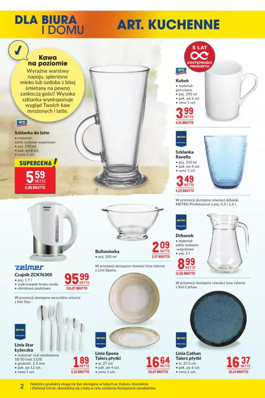 Makro - gazetka promocyjna Oferta dla biura i domu od wtorku 14.10 do poniedziałku 10.11 - strona 2
