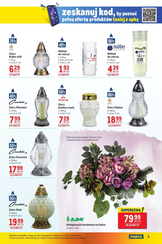 Makro - gazetka promocyjna Oferta dla biura i domu od wtorku 14.10 do poniedziałku 10.11 - strona 5