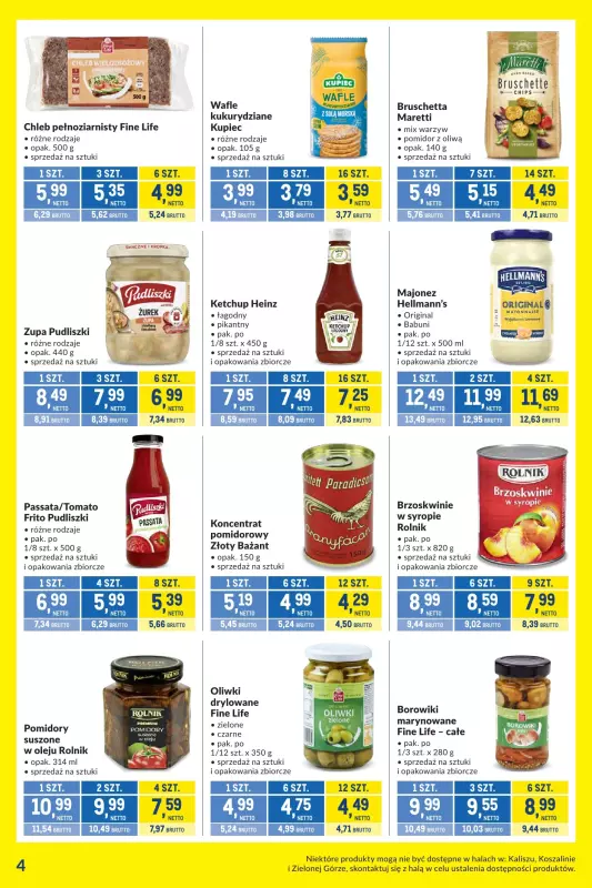 Makro - gazetka promocyjna Kupujesz więcej płacisz mniej od czwartku 09.10 do poniedziałku 27.10 - strona 4