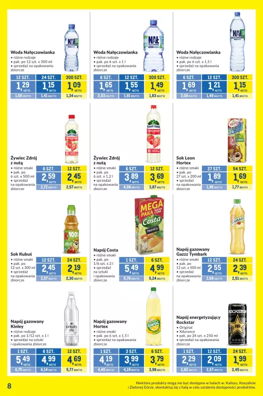 Makro - gazetka promocyjna Kupujesz więcej płacisz mniej od czwartku 09.10 do poniedziałku 27.10 - strona 8
