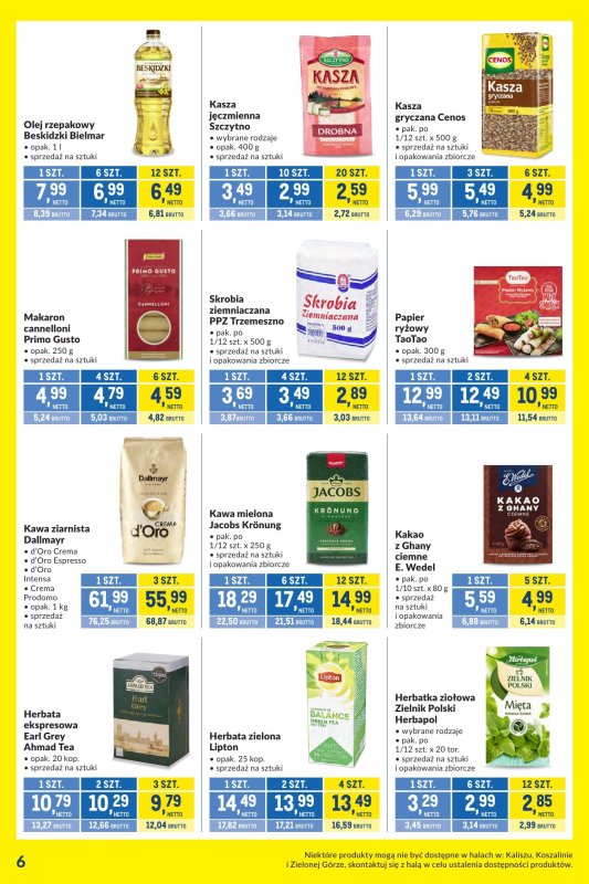 Makro - gazetka promocyjna Kupujesz więcej płacisz mniej od czwartku 09.10 do poniedziałku 27.10 - strona 6