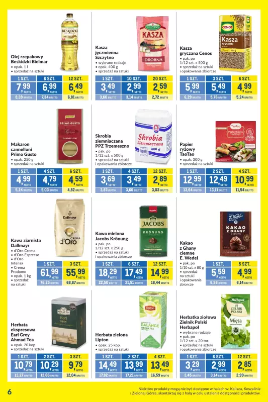 Makro - gazetka promocyjna Kupujesz więcej płacisz mniej od czwartku 09.10 do poniedziałku 27.10 - strona 6