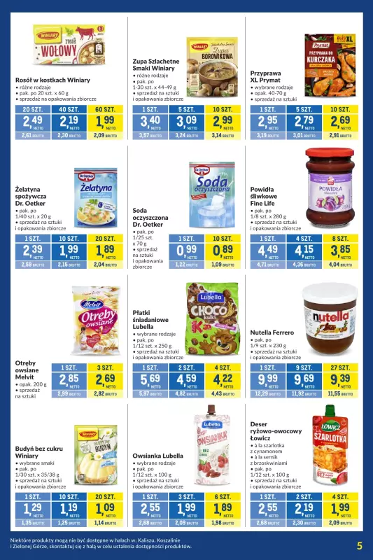 Makro - gazetka promocyjna Kupujesz więcej płacisz mniej od czwartku 09.10 do poniedziałku 27.10 - strona 5