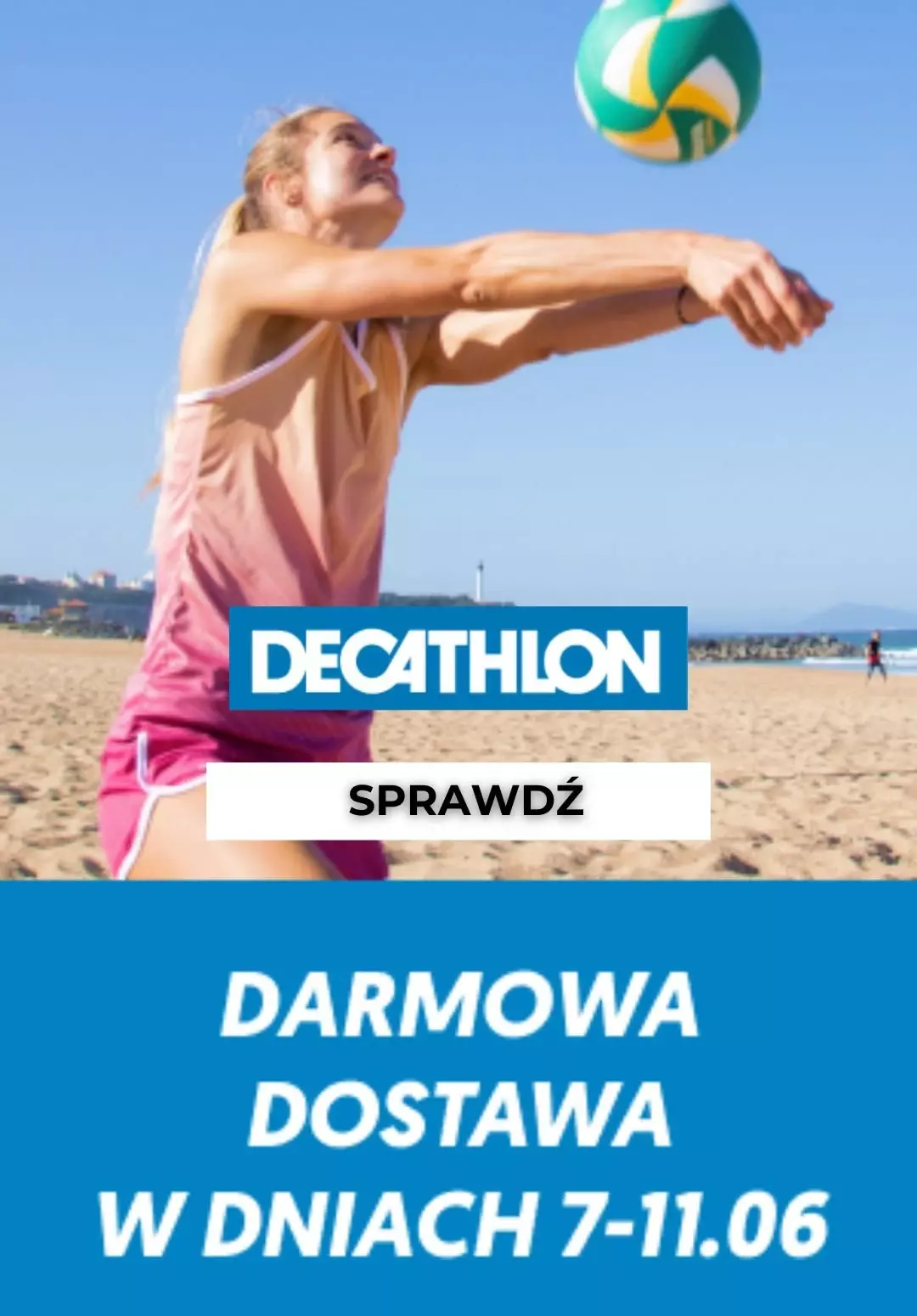Decathlon - gazetka promocyjna Darmowa dostawa od środy 07.06 do niedzieli 11.06