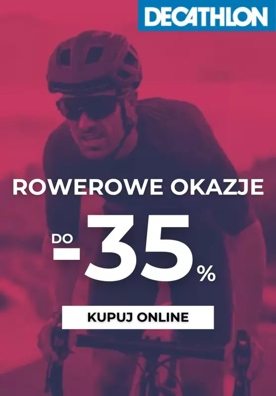 Decathlon - gazetka promocyjna Rowerowe okazje do -35% od środy 03.04 