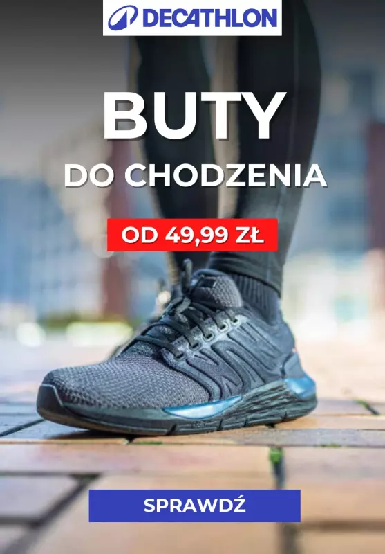 Decathlon - gazetka promocyjna Buty do chodzenia od 49,99 zł od środy 31.07 