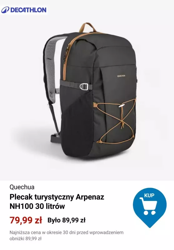 Decathlon - gazetka promocyjna Do -30% outdoorowe okazje od wtorku 15.10  - strona 4