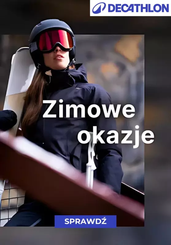 Decathlon - gazetka promocyjna Zimowe okazje od wtorku 22.10 