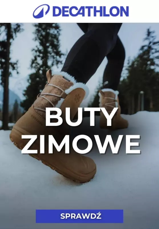 Decathlon - gazetka promocyjna Buty zimowe w supercenach od czwartku 28.11 