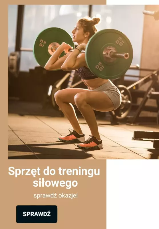 Decathlon - gazetka promocyjna Sprzęt do treningu siłowego - sprawdź okazje! od wtorku 14.01 