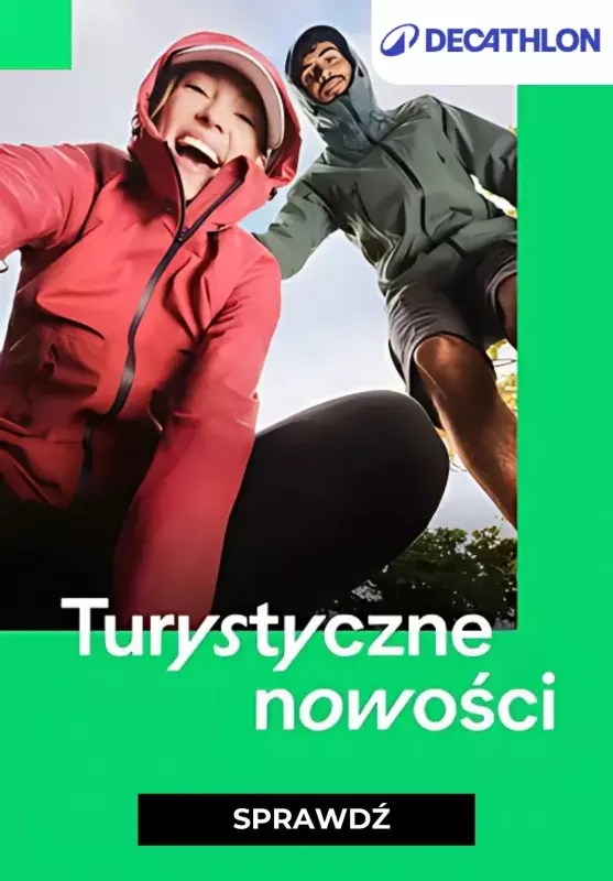 Decathlon - gazetka promocyjna Turystyczne nowości od środy 12.02 