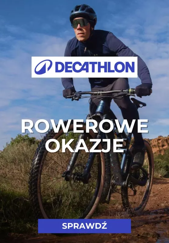 Decathlon - gazetka promocyjna Rowerowe okazje od poniedziałku 24.02 