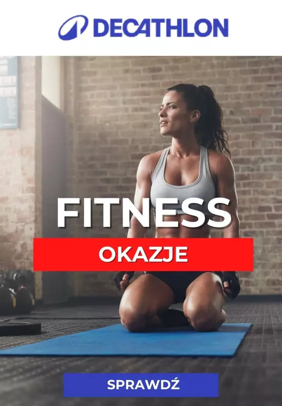 Decathlon - gazetka promocyjna Okazje fitness od piątku 28.02 