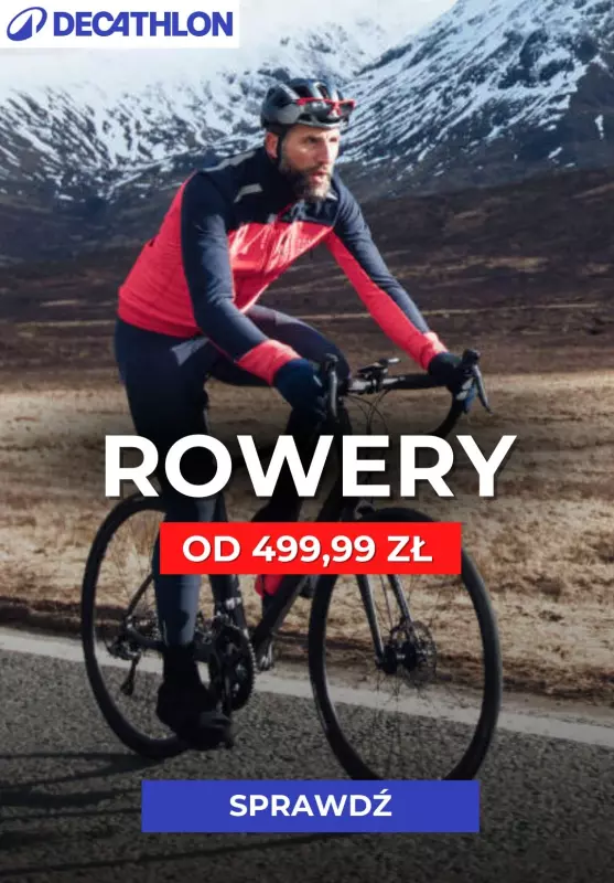 Decathlon - gazetka promocyjna Rowery w supercenach od czwartku 06.03 