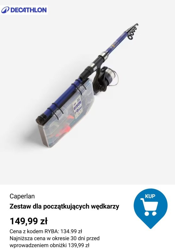 Decathlon - gazetka promocyjna -10% na ofertę wędkarską od poniedziałku 28.04 do niedzieli 11.05 - strona 6
