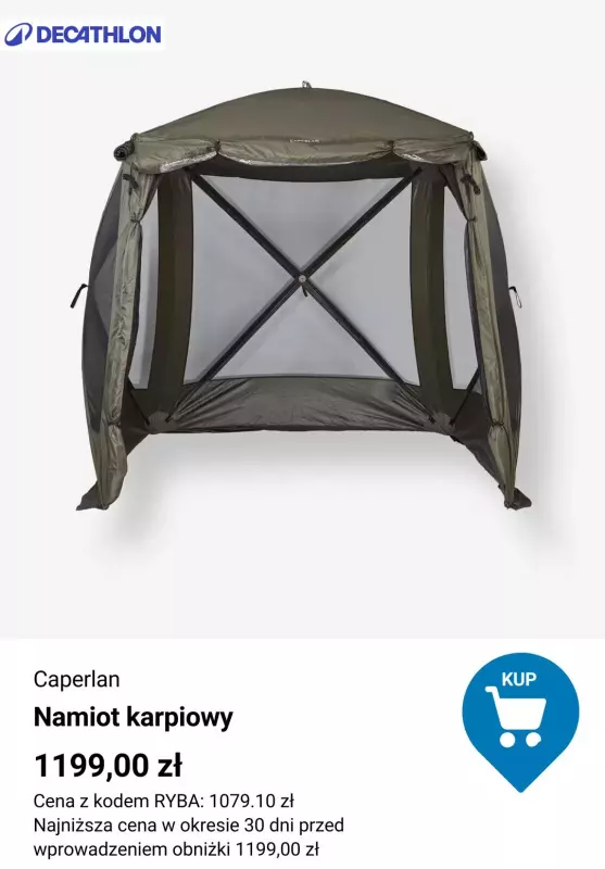 Decathlon - gazetka promocyjna -10% na ofertę wędkarską od poniedziałku 28.04 do niedzieli 11.05 - strona 4