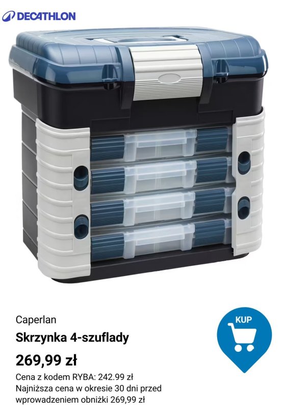 Decathlon - gazetka promocyjna -10% na ofertę wędkarską od poniedziałku 28.04 do niedzieli 11.05 - strona 3