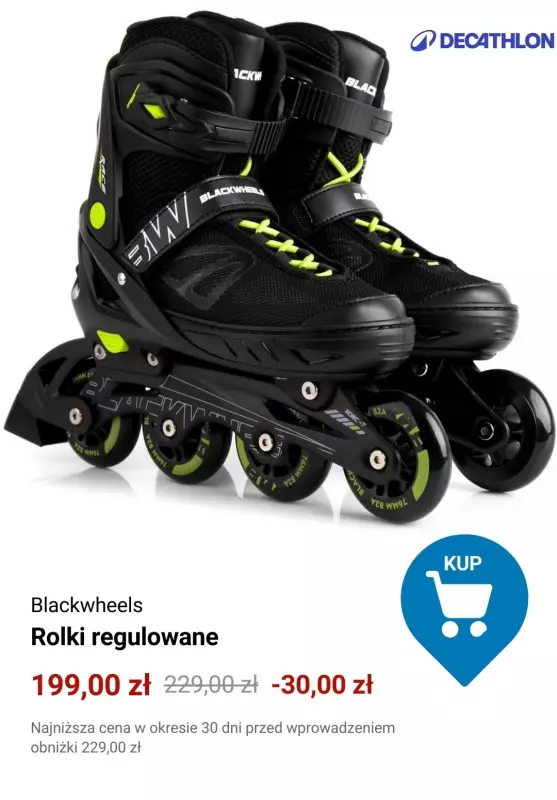 Decathlon - gazetka promocyjna Rolki dla dorosłych   - strona 2