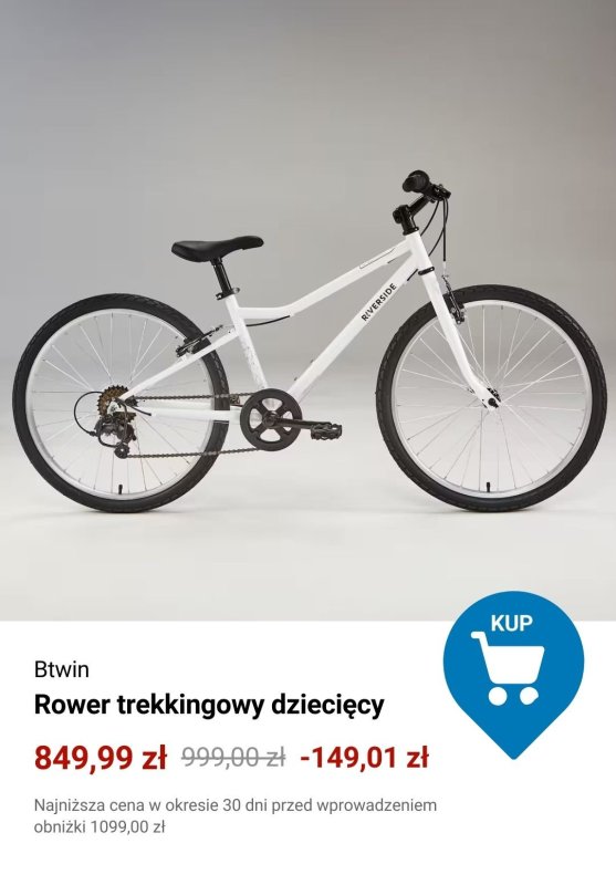 Decathlon - gazetka promocyjna Rowery dla dzieci w atrakcyjnych cenach od piątku 09.05  - strona 3
