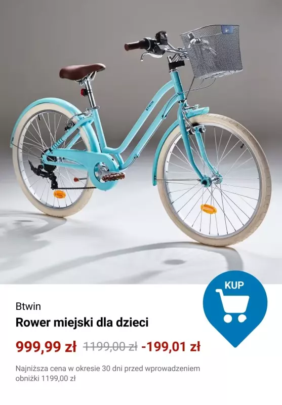Decathlon - gazetka promocyjna Rowery dla dzieci w atrakcyjnych cenach od piątku 09.05  - strona 4