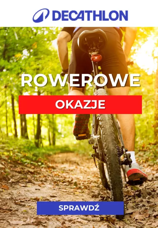 Decathlon - gazetka promocyjna Rowerowe okazje od soboty 10.05 do piątku 16.05