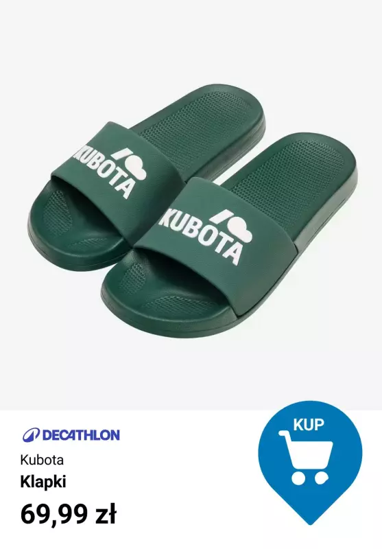 Decathlon - gazetka promocyjna Klapki Kubota dla niej i dla niego od poniedziałku 12.05  - strona 7