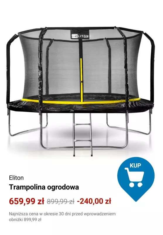 Decathlon - gazetka promocyjna Trampoliny ogrodowe w supercenach   - strona 2
