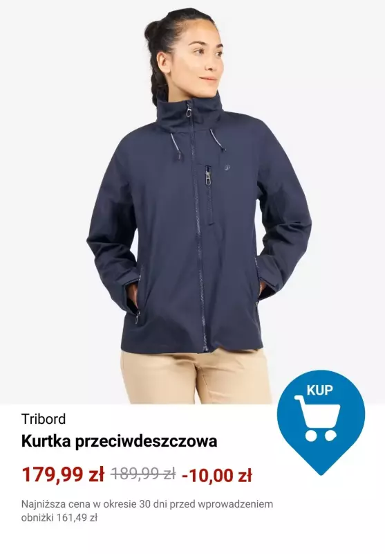 Decathlon - gazetka promocyjna Kurtki na deszczowe dni   - strona 3