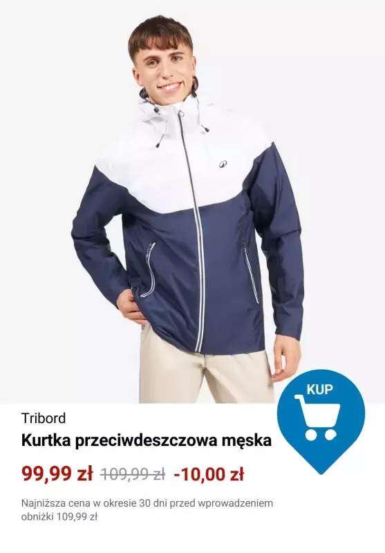 Decathlon - gazetka promocyjna Kurtki na deszczowe dni od poniedziałku 19.05  - strona 4
