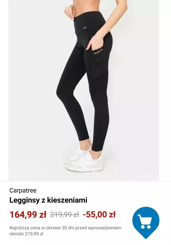 Decathlon - gazetka promocyjna Okazje odzieży fitness Carpatree   - strona 3