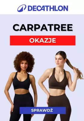 Decathlon - gazetka promocyjna Okazje odzieży fitness Carpatree od wtorku 27.05 